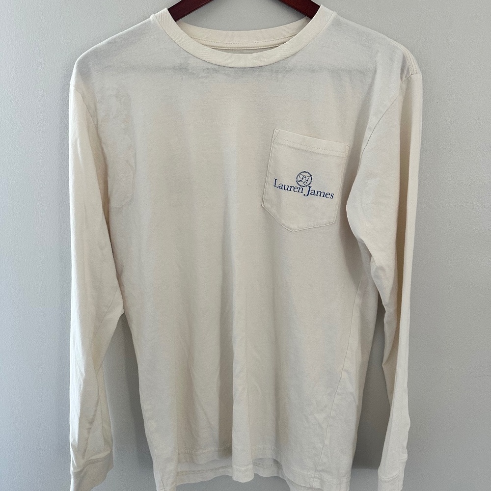Lauren James Long Sleeve Graphic Tee SZ Small - Picture 2 of 6